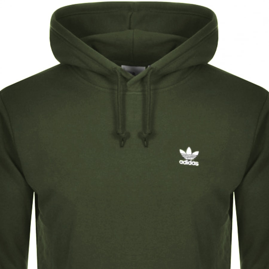 Alternative Image for Productadidas Originals Essential Hoodie Green2